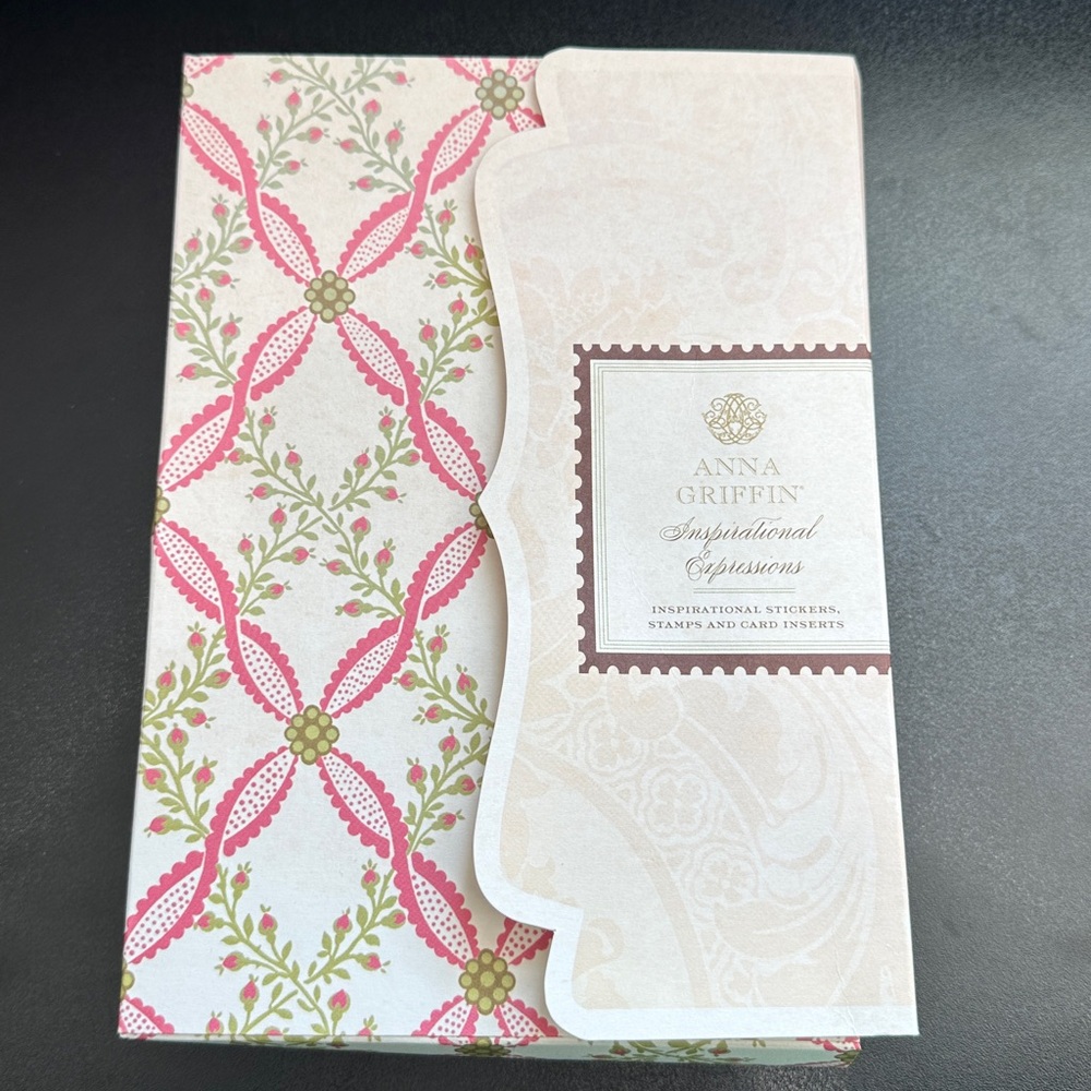 Anna Griffin Inspirational Expressions Stickers Stamps Card Inserts AG1164 NEW